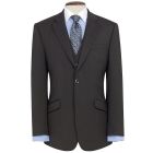 Tailored Fit Aldwych Charcoal Washable Suit - Vest Optional