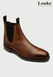 Loake Emsworth Cedar Leather Chelsea Boots