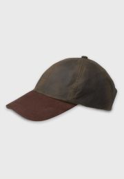 Olive Waxed Baseball Cap