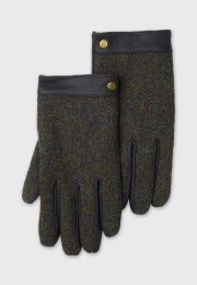 Olive Harris Tweed Gloves