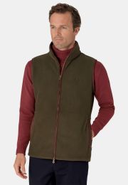 Cincinatti Olive Fleece Vest