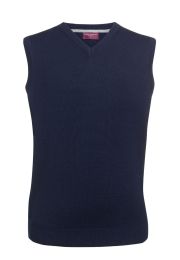 Detroit Navy V-neck Slipover