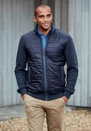 Hewitt Navy 'Hybrid' Jacket