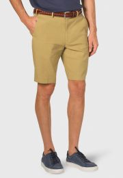 Amiss Stretch Linen Cotton Sand Shorts