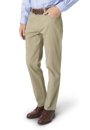 Tailored Fit Basildon Sage Cotton Stretch Chinos