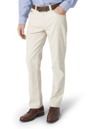 Tailored Fit Basildon Stone Cotton Stretch Chinos