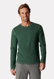 Bristol Garment Washed Crew Neck Long Sleeve T-Shirt