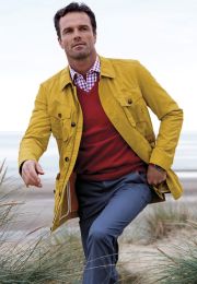 Collingwood Mustard Relaxed Field Jacket