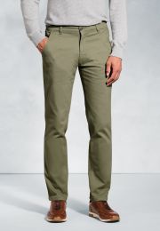 Regular Fit Denver Olive Cotton Stretch Chinos