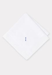 Pure Cotton Initial I Hankies x 3