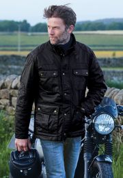 Japan Black Cotton Twill Carbon Finish Jacket