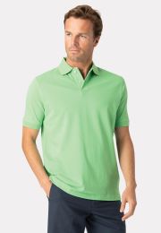 Milford Pure Cotton Pique Apple Polo Shirt