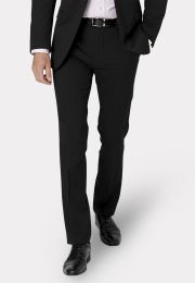 Tailored Fit Pegasus Black Washable Suit Pants