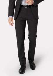 Tailored Fit Phoenix Charcoal Pin Dot Suit Pants