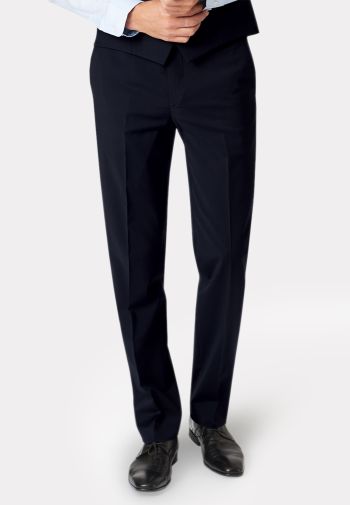 Stretch navy blue year-round Trousers