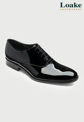 Loake 205 Black Patent Leather Dress Shoes