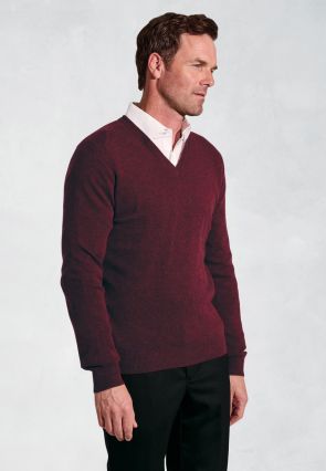 Shiraz Cashmere V-Neck Sweater