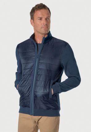 Hewitt Navy 'Hybrid' Jacket