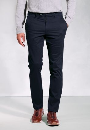 Tailored Fit Yeo Navy THERMOLITEÂ® Pants