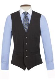 Tailored Fit Charcoal Washable Vest