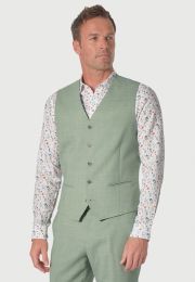 Tailored Fit Constable Sage Suit Vest