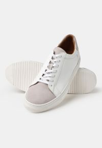 White Leather Sneakers