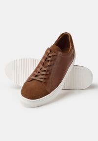 Tan Leather Sneakers