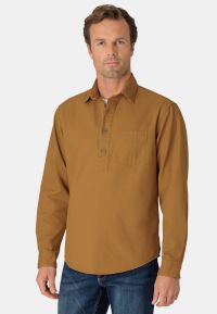 Sand Artist's Popover Cotton Overshirt