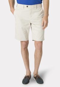 Ashdown Stretch Cotton Stone Chino Shorts