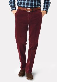 Regular Fit Ellroy Cherry Corduroy Pants