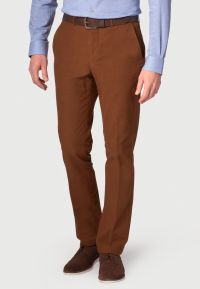 Regular Fit Kerswell Ginger Cotton Moleskin Pants