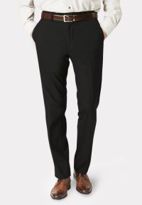 Tailored Fit Monaco Black Pants