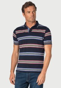 Sandham Cotton Pique Polo Shirt