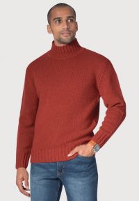 Waver Chilli Lambswool Turtle Neck Sweater